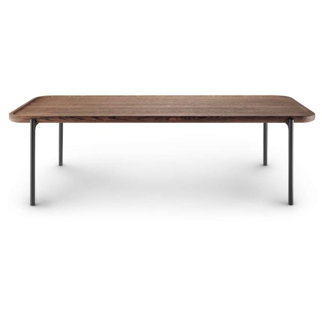 Savoye lounge table - 50x120 cm - 35 cm - Smoked oak