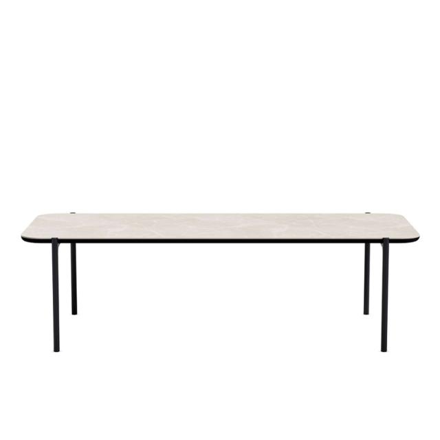 Table basse Savoye - 50x120 cm - 35 cm - Ceramic beige