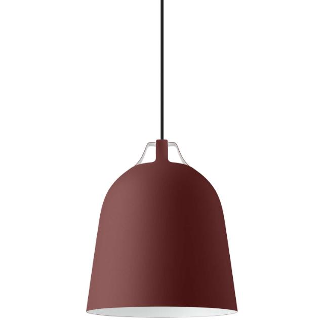 Clover pendant - Medium - Burgundy