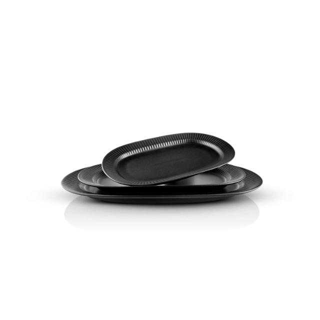 Legio Nova Black Plats de service - 3 pièces