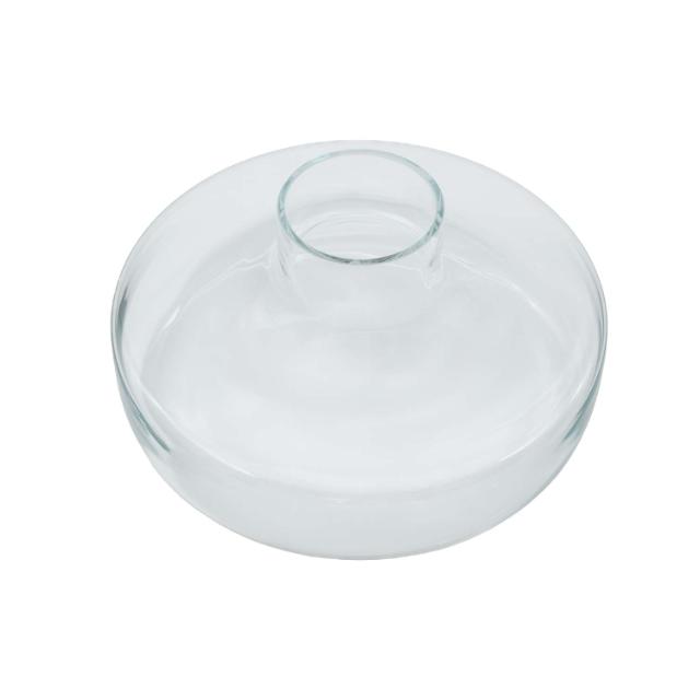 Glas part for birdfeeder table