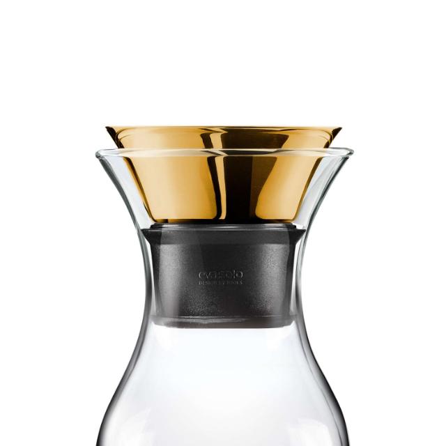 Brass pouring lid with silicone