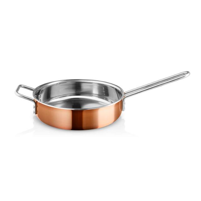 Sauté pan - 24 cm - Copper, No coating