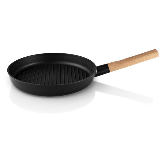 Nordic kitchen poêle à frire grill - 28 cm - Slip-Let®️ antiadhésif