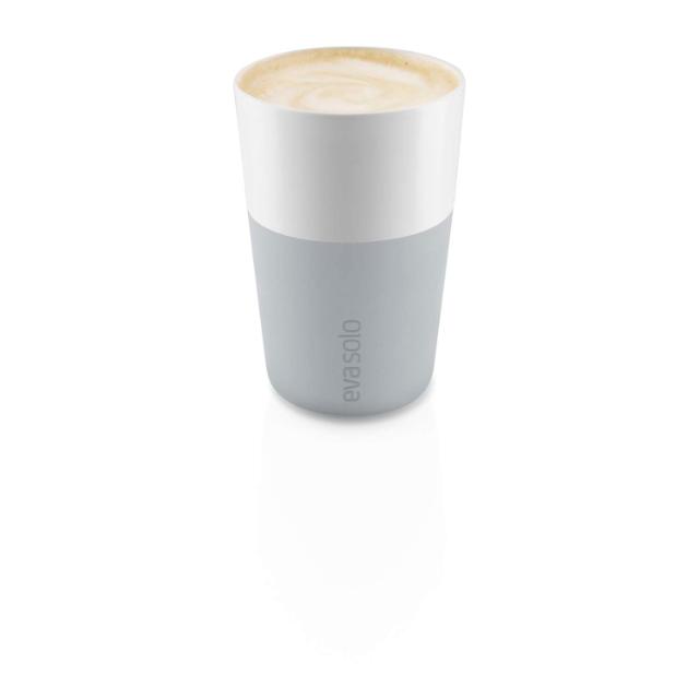 Cafe Latte-Becher - 2 stck - Marble grey