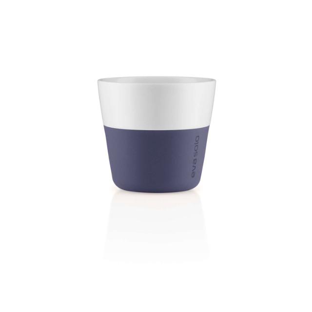 Lungo-mugg - 2 st - Violet blue