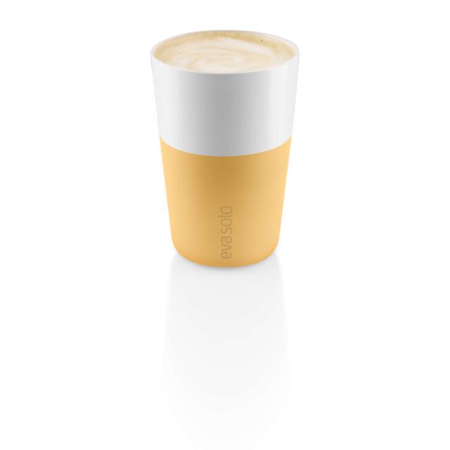 Café Latte-mugg - 2 stk - Golden sand