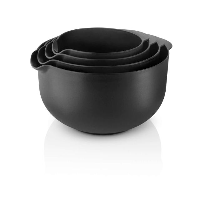 Eva Rührschüssel-Set 4-teilig - Black