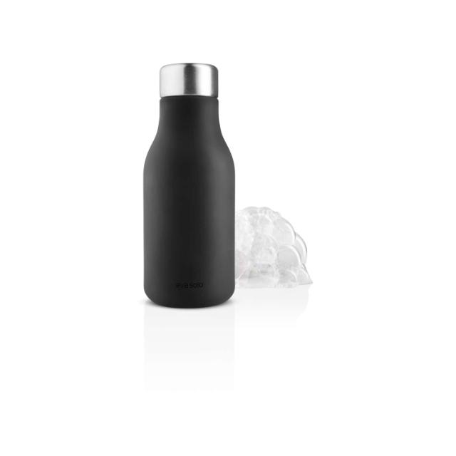 Squeeze soap dispenser - black