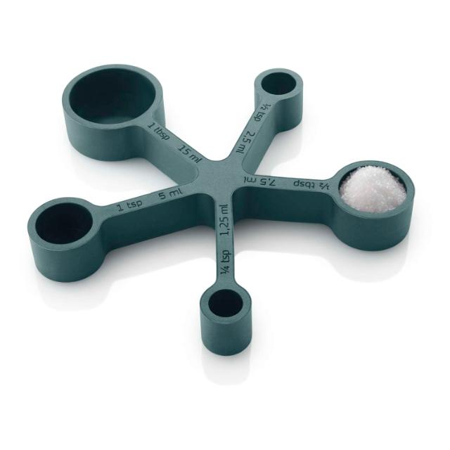Measuring trivet - Silicone - Petrol