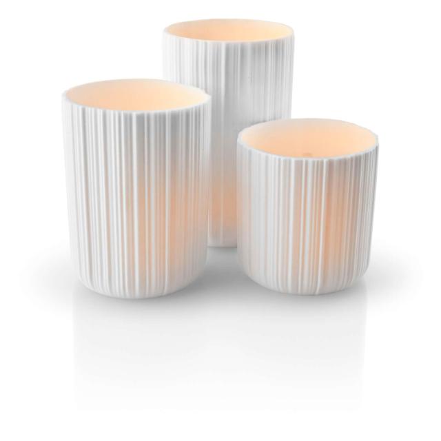 Tea light holder - 9 cm - with LED
