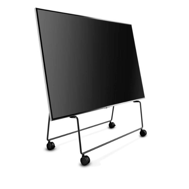 Chevalet Carry TV à roulettes Black