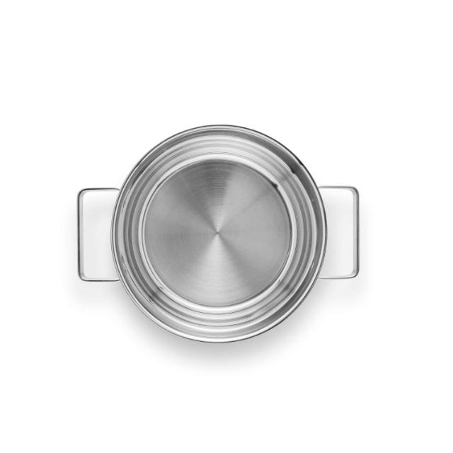 Stainless steel grydesæt - 3 dele