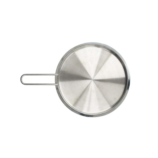 Flatt lokk 20 cm Rustfritt stål