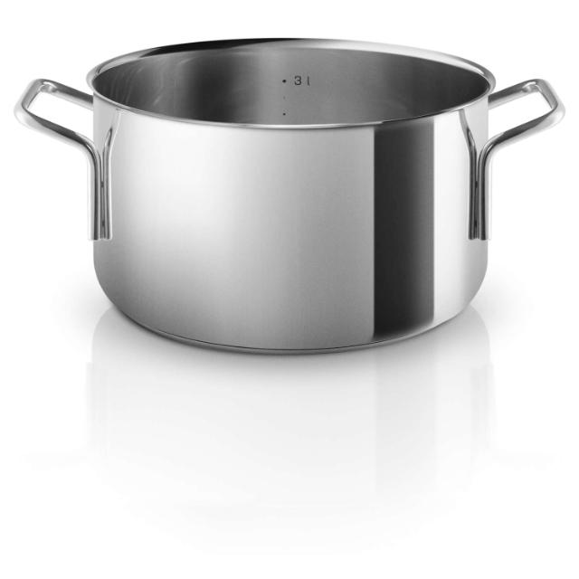 Stainless Steel Topfset 7 St. Ø20 cm Ø28 cm 1,1 l 3,6 l 4,8 l 6,5 l 9 l