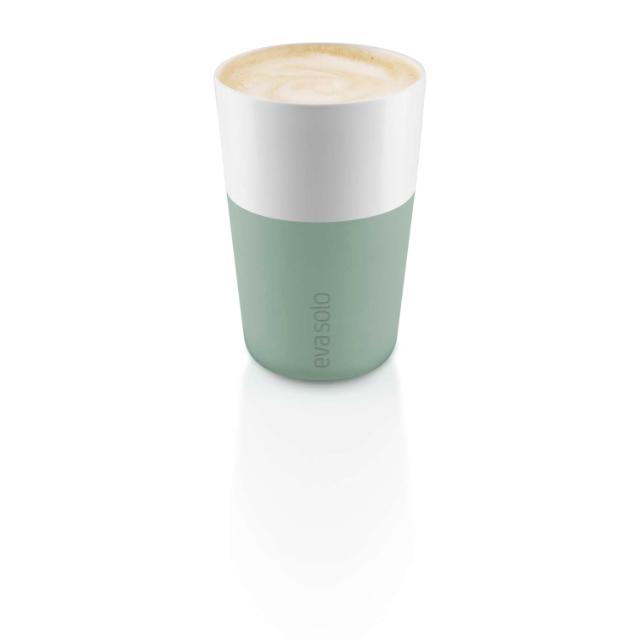 Cafe Latte tumblers - 2 pcs. - Faded green