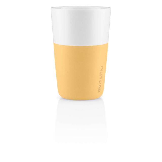 Café Latte-mugg - 2 stk - Golden sand