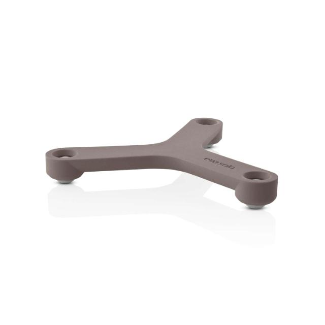 Sous-plat à roulettes - Taupe