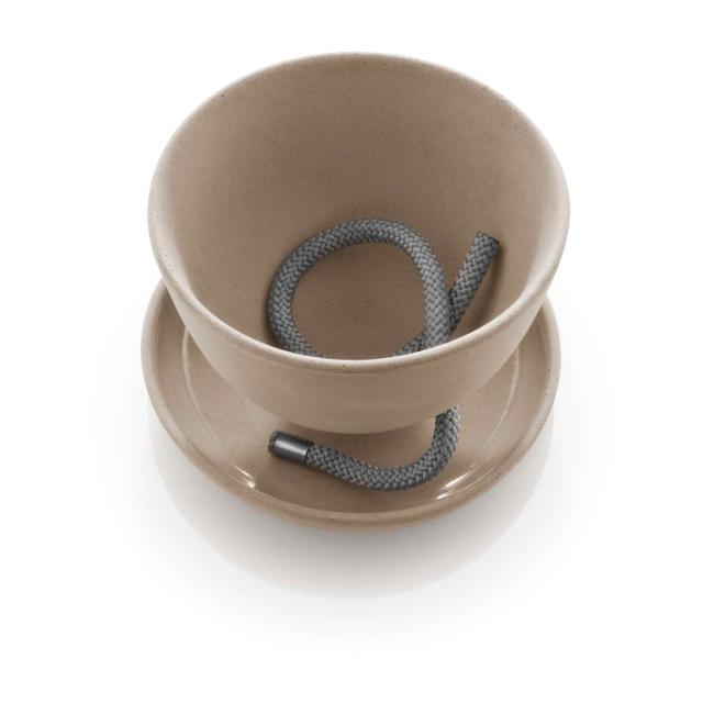 Self-watering flowerpot Ø13 Nature