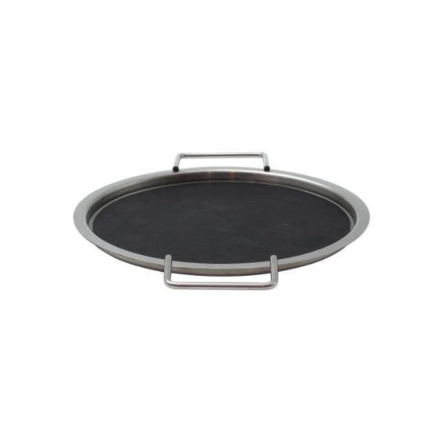 Couvercle avec fonction d'égouttage - 20 cm - Acier inoxydable