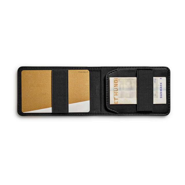 Credit card holder - Leather - Black
