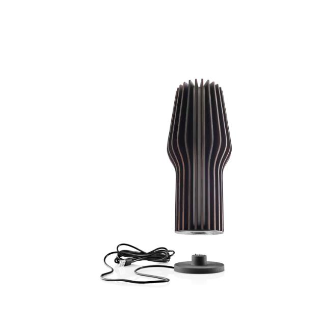 Radiant LED lamp - Rechargeable - Smoked oak