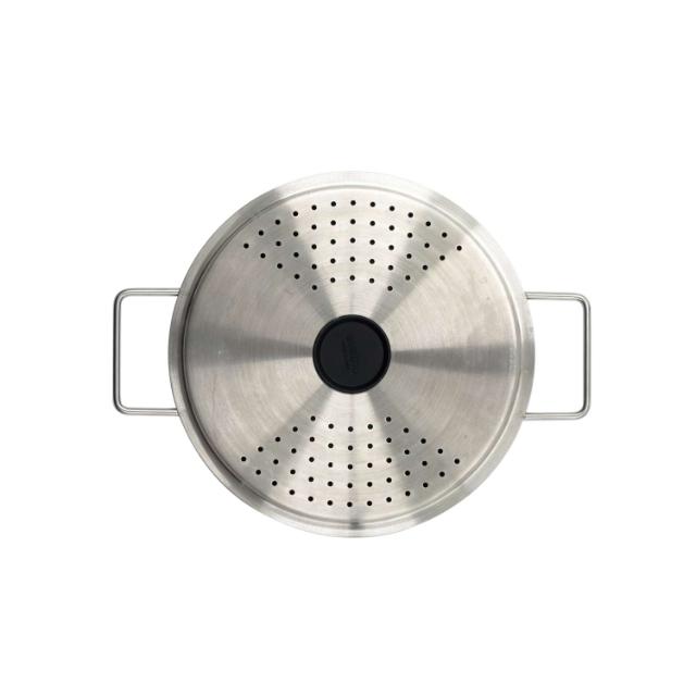 Draining lid - 20 cm - Stainless steel