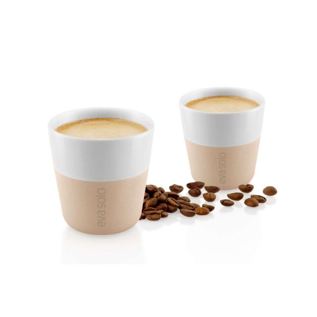 Espresso tumbler - 2 pcs - Soft beige