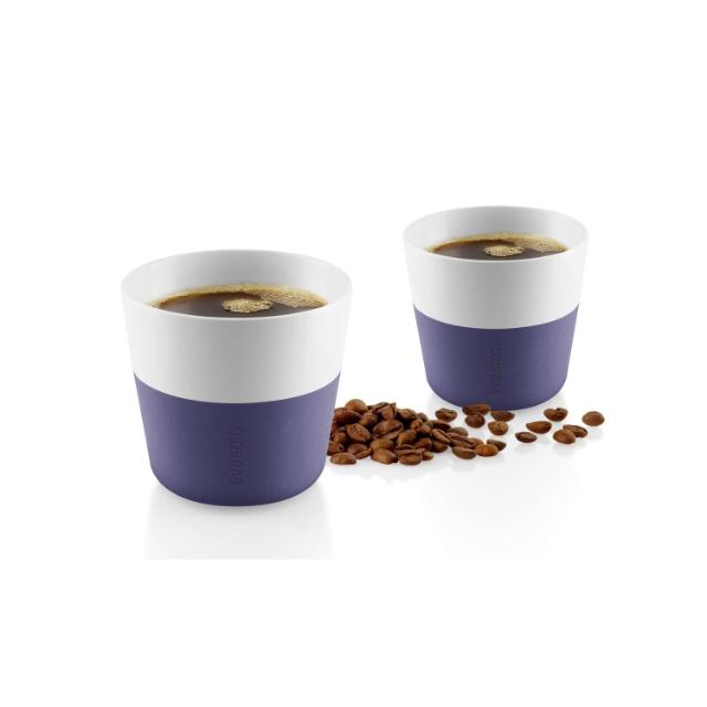 Lungo-mugg - 2 st - Violet blue