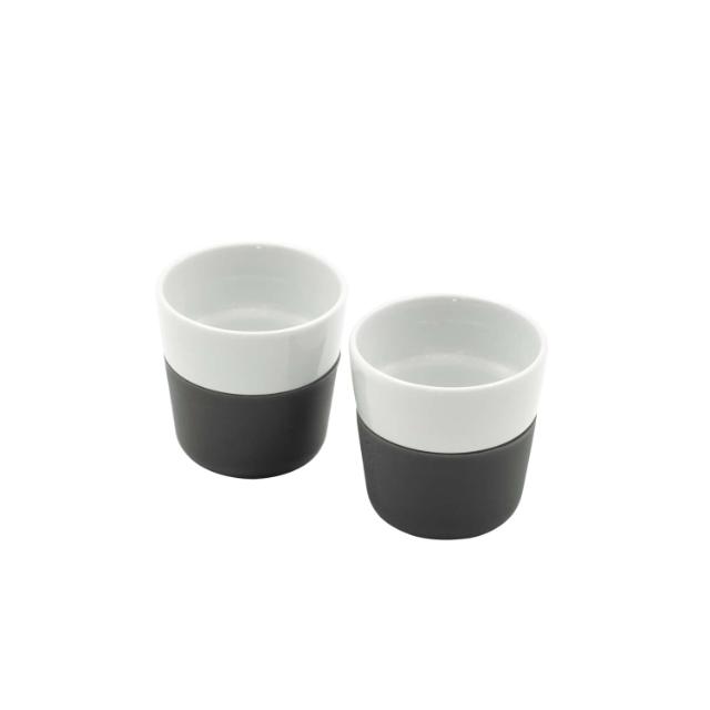 Espresso-krus - 2 stk - Carbon black