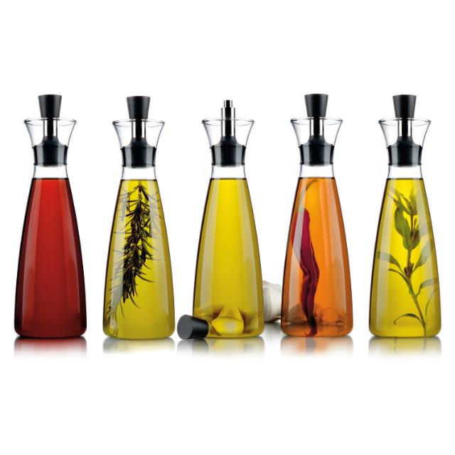 Olie/eddikeflaske - Drypfri - Borosilikat glas