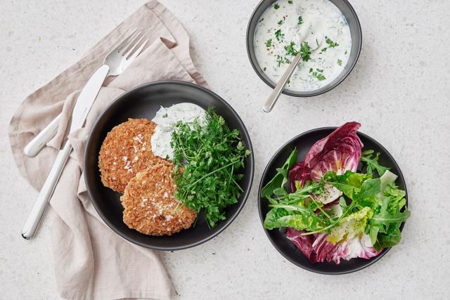 Celeriac Patties Deluxe