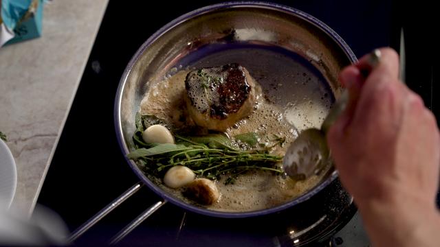 The secret to cooking on steel