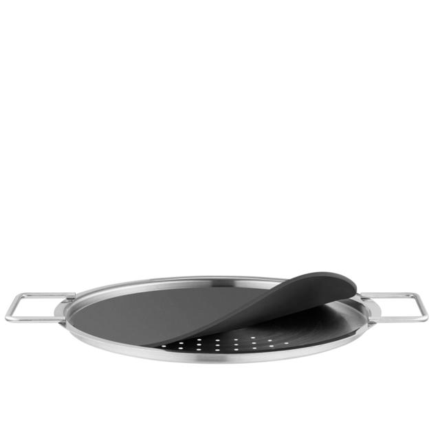 Draining lid - 24 cm - Stainless steel
