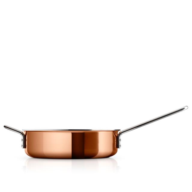 Sauté pan - 24 cm - Copper, No coating