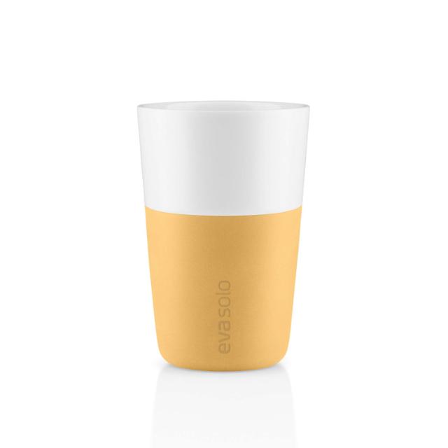 Café Latte-mugg - 2 stk - Golden sand