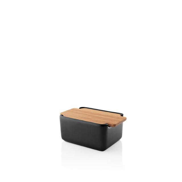 Butter dish - Nordic kitchen - with oak lid