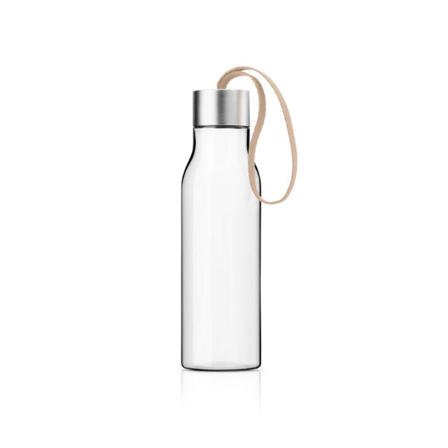 Trinkflasche - 0,5 Liter - Soft beige