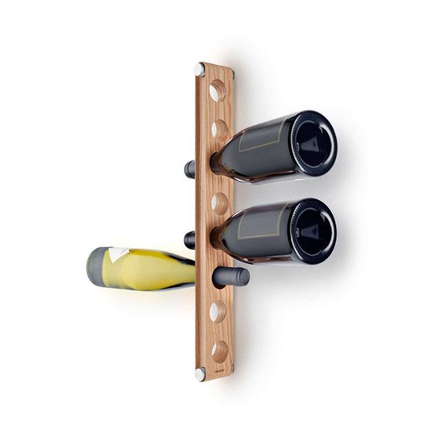 Hanging wine rack - Nordic kitchen - Holds up to eight bottles