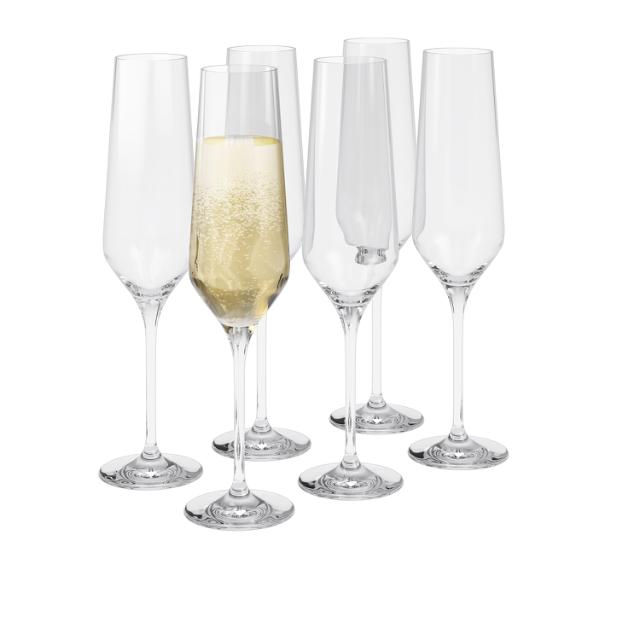 Legio Nova champagne glass, 26 cl, 6 pcs.