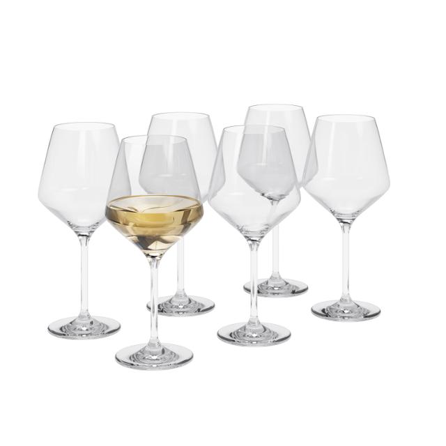 Legio Nova white wine glass, 38 cl, 6 pcs.