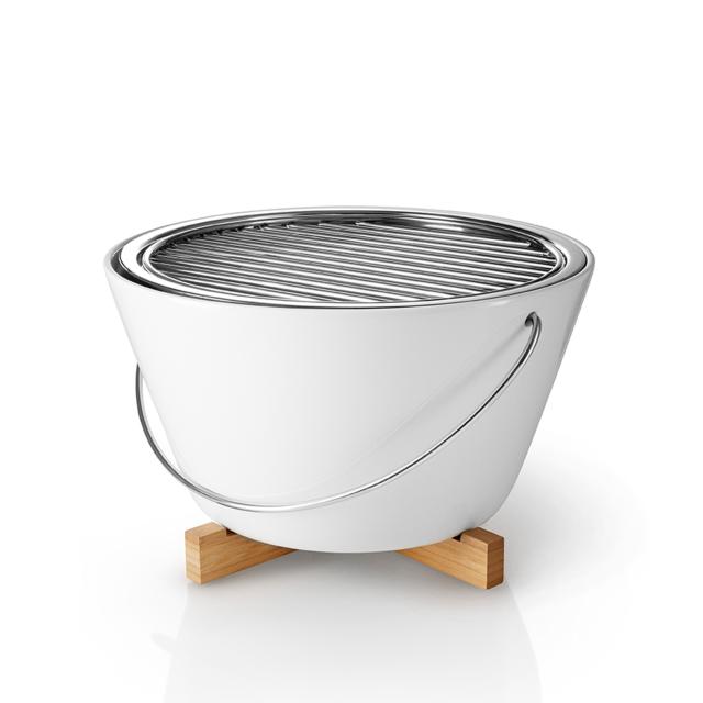 Barbecue de table - Porcelaine - Ø30 cm