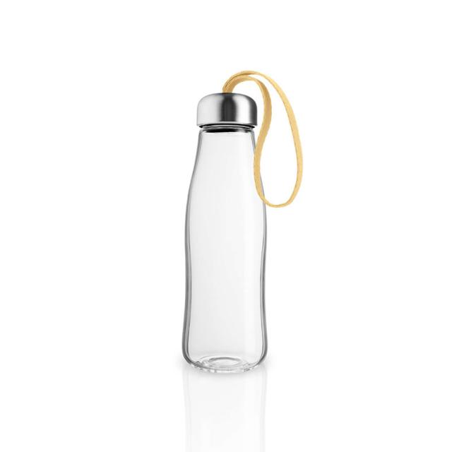 Glass drinking bottle - 0.5 liters - Lemon drop