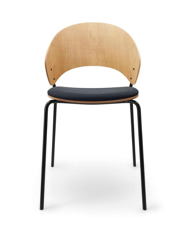 Dosina dining chair - Oiled oak w. upholster