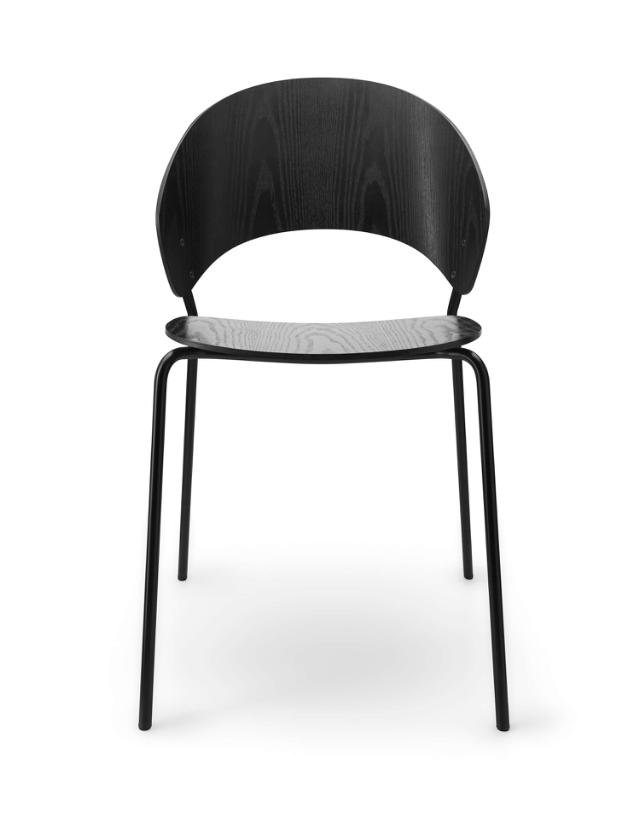 Dosina dining chair - Black ash
