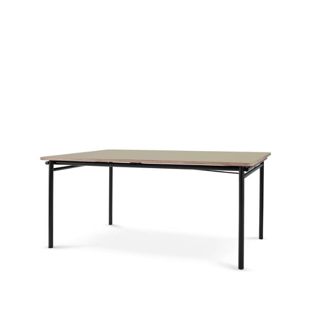 Table à manger Taffel - Pebble - 90x150/210 cm