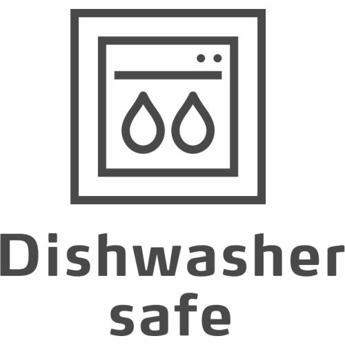 Dishbrush nylon - Elephant grey