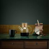 Pour-over kaffebrygger - 1.0 l - Med korkprop og kaffefilter