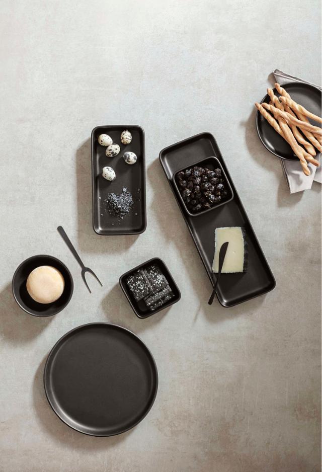 Lifestyle_Photo_1 Square bowl - Nordic kitchen - 11x11 cm