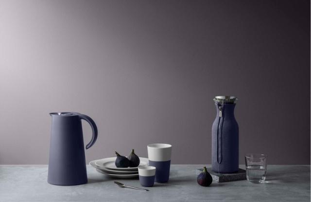 Cafe Latte-becher - 2 stck - Violet blue